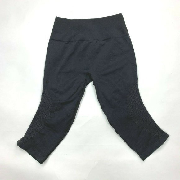 Lululemon Flow & Go‎ Crop Leggings Black - Picture 3 of 8
